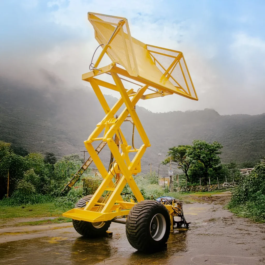 Autovolteo de tijera de Metagro, fotografía 1